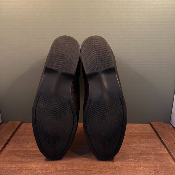 Bostonian Stockbridge Slip On Moc Loafer Dark Brown Size 10 - Picture 8 of 8